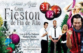 Los 3 de La Habana, Amaury Gutiérrez, Malena Burke y Ana María Perera