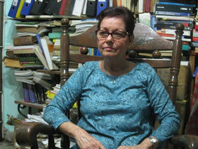 La periodista y disidente Miriam Leiva