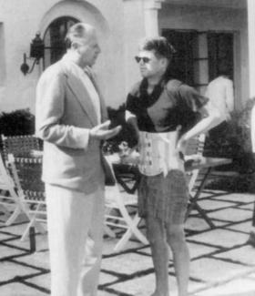 Smith con el presidente JFK (1963)