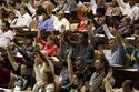 Participantes en la primera Conferencia Nacional del PCC, que se clausuró el domingo 29 de enero de 2012 en La Habana