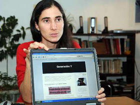 La bloguera Yoani Sánchez