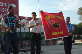 Una celebración por ganar la “emulación” en el municipio Báguano, en la provincia de Holguín, en esta foto de archivo. Una celebración por ganar la "emulación" en el municipio Báguano, en la provincia de Holguín, en esta foto de archivo