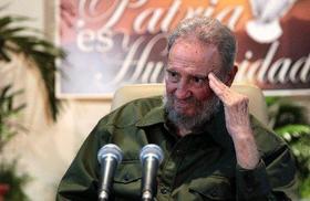 Fidel Castro durante su reciente reunión, el 26 de julio de 2010, con escritores cubanos
