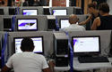 Sala de Internet en Cuba