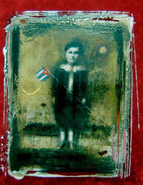 “Castro niño”, ilustración Ernesto Rancano (2007)