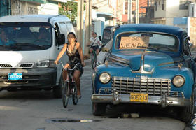 Un automóvil en venta en Cuba