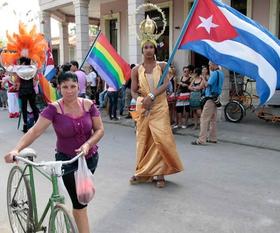 Desfile gay en Cuba