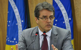 El director general de la Organización Mundial de Comercio (OMC), el brasileño Roberto Azevedo