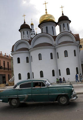 Catedral ortodoxa rusa. (AFP)