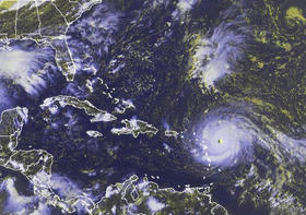 El huracán de Categoría 5 Irma