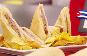 Sándwich cubano (foto: Univisión)