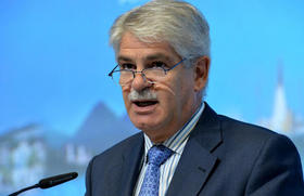 El ministro de Exteriores de España, Alfonso Dastis