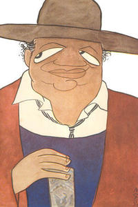 Caricatura de Diego Rivera