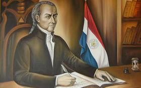 José Gaspar Rodríguez de Francia, que gobernó la nación paraguaya desde 1814 hasta 1840