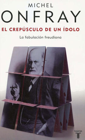 Sigmund Freud en la portada del libro de Michel Onfray. Sigmund Freud en la portada del libro de Michel Onfray