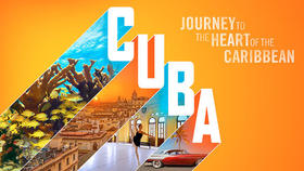 Cartel de presentación del documental Cuba