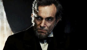 El actor Daniel Day-Lewis interpreta a Lincoln en la película de igual nombre