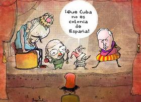 colonia, caricatura de Garrincha