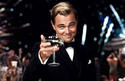 Leonardo DiCaprio en el papel de Gatsby