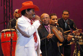 Momento de la gala celebrada en el Teatro Heredia de Santiago de Cuba