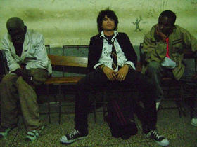 Gorki Águila en la estación de Zapata y C. La Habana, 31 de enero de 2009. (CLAUDIO FUENTES)
