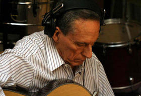 El compositor y guitarrista Juanito Márquez