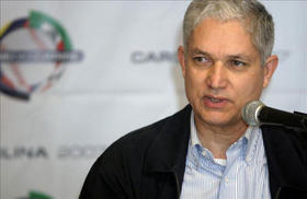 Juan Francisco Puello Herrera, presidente de la Confederación de Béisbol Profesional del Caribe. Juan Francisco Puello Herrera, presidente de la Confederación de Béisbol Profesional del Caribe