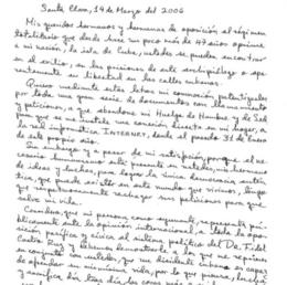 Carta de Fariñas Carta de Fariñas