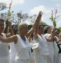 Damas de Blanco, cuatro años exigiendo la libertad de sus familiares presos Damas de Blanco, cuatro años exigiendo la libertad de sus familiares presos