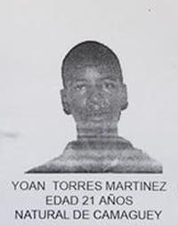 Yoan Torres, uno de los reclutas involucrados en el secuestro del avión Yoan Torres, uno de los reclutas involucrados en el secuestro del avión