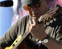 Silvio Rodríguez, durante el concierto en la prisión de Guamajal