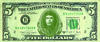 Billete de cinco dólares