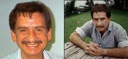 Carlos Victoria en dos momentos de su vida.