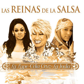 Cubierta del CD 'Las Reinas de la Salsa'