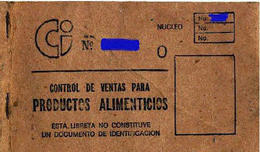 Libreta de abastecimiento Libreta de abastecimiento