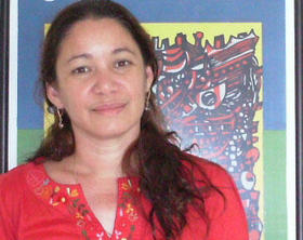 La poeta y crítico de arte Idalia Morejón
