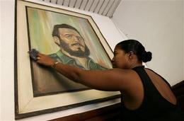 Mujer limpia cuadro de Castro Mujer limpia cuadro de Castro