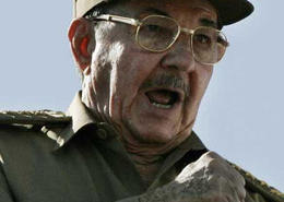 Raúl Castro, durante el desfile militar del pasado 2 de diciembre