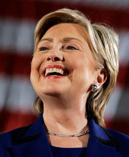 La aspirante demócrata Hillary Rodham Clinton La aspirante demócrata Hillary Rodham Clinton