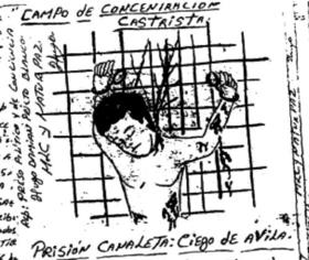 Detalle de una de las imágenes de 'El Vigía', editado en la cárcel 1580. Detalle de una de las imágenes de 'El Vigía', editado en la cárcel 1580.