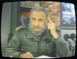 Castro en la TV