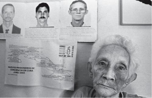 Gloria Amaya GonzÃ¡lez, madre de los presos polÃ­ticos Guido, Ariel y Miguel Sigler Amaya.