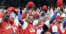 La selección cubana, luego del triunfo ante República Dominicana La selección cubana, luego del triunfo ante República Dominicana