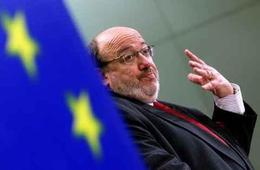 El comisario europeo de Ayuda al Desarrollo, Louis Michel El comisario europeo de Ayuda al Desarrollo, Louis Michel