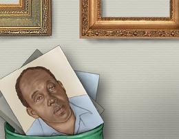Juan Carlos Robinson, visto por Omar Santana. Juan Carlos Robinson, visto por Omar Santana.