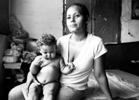 Milka María Peña Martínez, imagen de la muestra 'También es nuestro problema. Las mujeres de los prisioneros de la primavera negra en Cuba'
