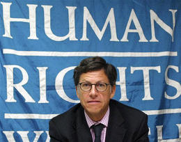 José Miguel Vivanco, director para América de Human Rights Watch, en Caracas, el 18 de septiembre. (AP)