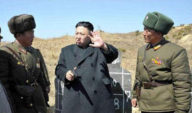 Kim Jong-un inspecciona instalaciones militares norcoreanas