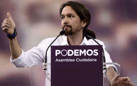 El líder de Podemos, Pablo Iglesias Turrión