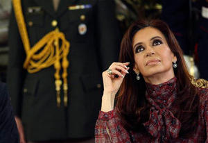 Cristina Fernández, presidenta de Argentina Cristina Fernández, presidenta de Argentina